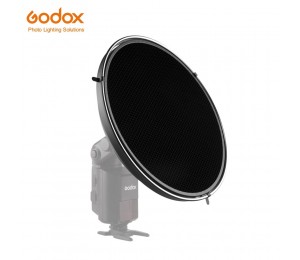 Godox AD-S3 Beauty Dish mit AD-S4 Grid (Honeycomb Abdeckung) für Godox WITSTRO AD200 AD-180 AD360 AD-360 II Speedlite Blitz