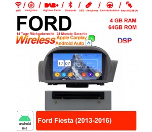 7 Zoll Android 12.0 Autoradio / Multimedia 4GB RAM 64GB ROM Für Ford Fiesta 2013-2016 Mit WiFi NAVI Bluetooth USB