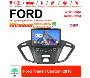 8 Zoll Android 12.0 Autoradio / Multimedia 4GB RAM 64GB ROM Für Ford Transit Custom 2016 Mit WiFi NAVI Bluetooth USB