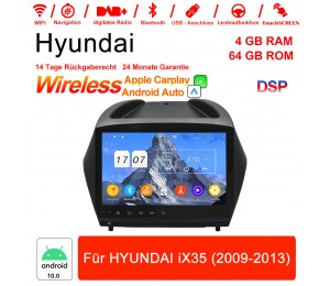 9 Zoll Android 12.0 Autoradio / Multimedia 4GB RAM 64GB ROM für Für HYUNDAI iX35 (2009-2013) Built-in Carplay / Android Auto