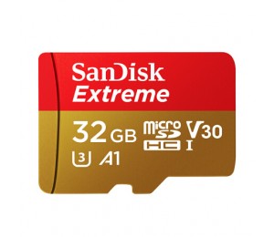 SanDisk TF(MicroSD)-Speicherkarte U3 C10 A2 V30 4K Extreme Speed Mobile Edition Lesegeschwindigkeit 160 MB/s Schreibgeschwindigkeit 90MB/s