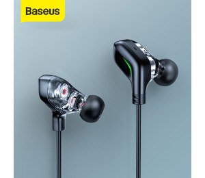 Baseus GAMO C18 Typ C Gaming Ohrhörer mit RGB Licht Ohrbügel Verkabelte In Ear Bass Stereo Ohrhörer für PS4 PC Computer Gamer