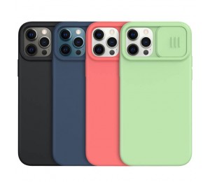 Nillkin CamShield Silky Magnetic Silicon Case für Apple iPhone 12 Series