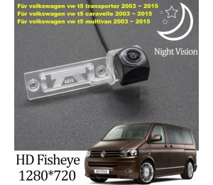 1280*720 AHD Nachtsicht Rückansicht Kamera Für VW T5 Transporter Caravelle Multivan 2003-2015