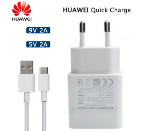 Huawei Original QC 2.0 Schnellladegerät Micro Typ C USB-Kabel