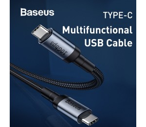 Baseus USB Typ C bis Typ C QC3.0 Schnellladekabel