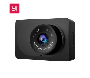 XIAOMI YI Kompakte Dash Kamera 1080 p Volle HD Auto Dashboard Kamera mit 2,7 inch LCD Screen 130 WDR Objektiv G -Sensor Nachtsicht Schwarz
