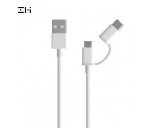 Xiaomi ZMI 2-in-1 USB-C und Micro-USB Combo Kabel DatenKabel Ladegerät Kabel, 30 cm 100 cm