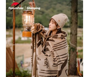 Naturehike Ultraleicht Verdicken Spleißen Camping Decke Winddicht Halten Warme Flammschutzmittel Outdoor Reise Wandern Teppich Mantel