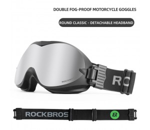 Rockbros Doppel-Ski brille großen Rahmen Männer und Frauen klare Sicht Skifahren bunte Beschichtung atmungsaktive Schwamm Snowboard Brillen