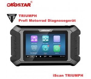 Motorrad Diagnosegerät OBDSTAR ISCAN TRIUMPH-Group Profi Diagnosegerät Tablet
