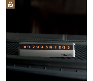 Xiaomi Youpin Bcase Tita Flip Typ Auto Temporäres Parken Telefonnummer Kartenschild