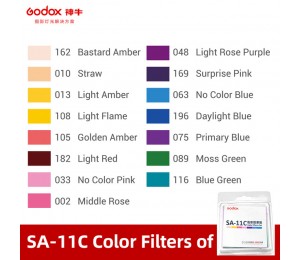 Godox SA-11C Farbeffektfilter für S30 für kreativere Belichtung.