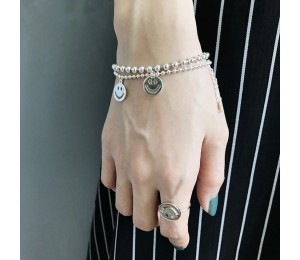 925 Silber Gradient Mondstein Zirkon Armband