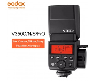 Godox V350 V350-C/N/S/O/F TTL Drahtlose Kamera Flash Speedlite 1/8000 s HSS für Canon Nikon Sony Fujifilm Lumix Olympus