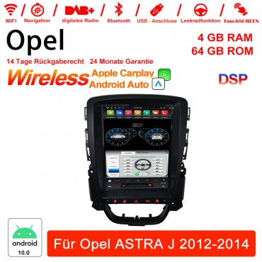 9.7 Zoll Android 12.0 Autoradio /Multimedia 4GB RAM 64GB ROM Für Opel ASTRA J 2012-2014 Mit DSP Built-in Carplay Android Auto