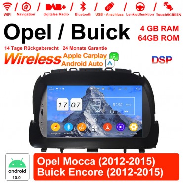 8 Zoll Android 12.0 Autoradio/Multimedia 4GB RAM 64GB ROM Für Opel Mocca 2012 2013 2014 2015 / Buick Encore 2012 2013 2014 2015 Mit WiFi NAVI Bluetooth USB
