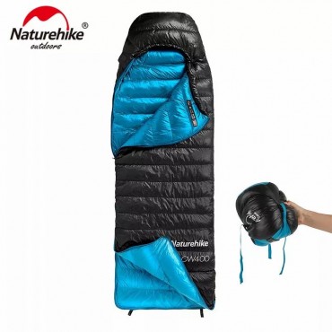 Naturehike CW400 Umschlag Typ Weiße Gans Unten schlafsack Winter Warme Schlafsäcke NH18C400-D