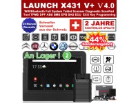 LAUNCH X431 V+ V4.0 OBD2 EOBD Diagnosegerät Diagnose Werkzeuge WiFi Bluetooth Android Full System OBD2 Scanner Scann-Tool und 10.1